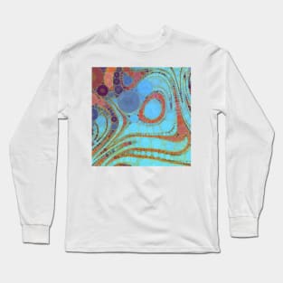 Oil Pattern Long Sleeve T-Shirt